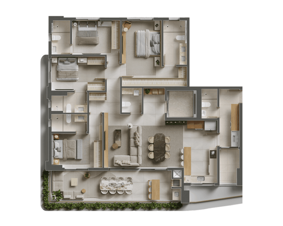 Planta Final 01 -  4º ao 8º pav